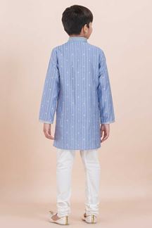 Picture of Attractive Light Violet Designer Ethnic Wear for Boys – Perfect for Engagement, Festivals, Sangeet, and Parties