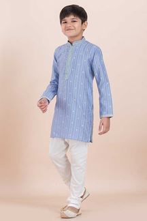 Picture of Attractive Light Violet Designer Ethnic Wear for Boys – Perfect for Engagement, Festivals, Sangeet, and Parties