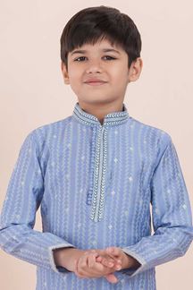 Picture of Attractive Light Violet Designer Ethnic Wear for Boys – Perfect for Engagement, Festivals, Sangeet, and Parties