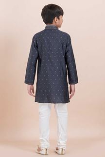 Picture of Marvelous Black Designer Ethnic Wear for Boys – Perfect for Engagement, Festivals, Sangeet, and Parties