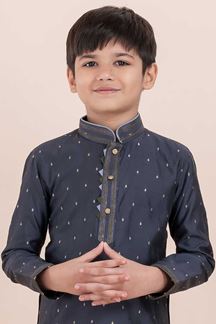 Picture of Marvelous Black Designer Ethnic Wear for Boys – Perfect for Engagement, Festivals, Sangeet, and Parties