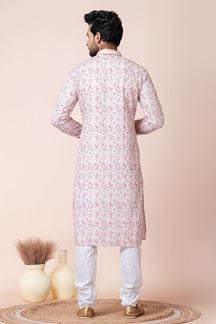 Picture of Elegant Multi Designer Men’s Kurta Pyjama for Engagement, Festivals, Sangeet, and Parties