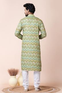 Picture of Dashing Multi Designer Men’s Kurta Pyjama for Engagement, Festivals, Sangeet, and Parties