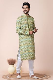 Picture of Dashing Multi Designer Men’s Kurta Pyjama for Engagement, Festivals, Sangeet, and Parties