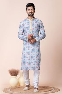 Picture of Charismatic Multi Designer Men’s Kurta Pyjama for Engagement, Reception, Festivals, Sangeet, and Parties