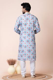 Picture of Charismatic Multi Designer Men’s Kurta Pyjama for Engagement, Reception, Festivals, Sangeet, and Parties