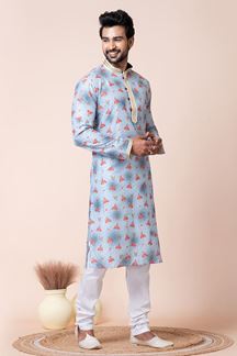 Picture of Charismatic Multi Designer Men’s Kurta Pyjama for Engagement, Reception, Festivals, Sangeet, and Parties