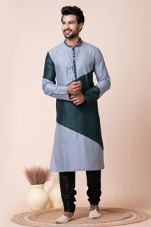 Picture of Charming Multi Designer Men’s Kurta Pyjama for Engagement, Reception, Sangeet, and Parties
