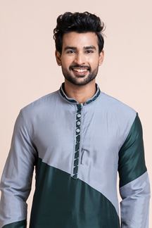 Picture of Charming Multi Designer Men’s Kurta Pyjama for Engagement, Reception, Sangeet, and Parties