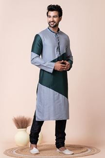 Picture of Charming Multi Designer Men’s Kurta Pyjama for Engagement, Reception, Sangeet, and Parties