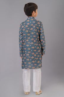 Picture of Enticing Designer Kid’s Kurta Pajama for Engagement, Festivals, Sangeet, and Parties