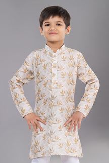 Picture of Vibrant Designer Kid’s Kurta Pajama for Engagement, Festivals, Sangeet, and Parties