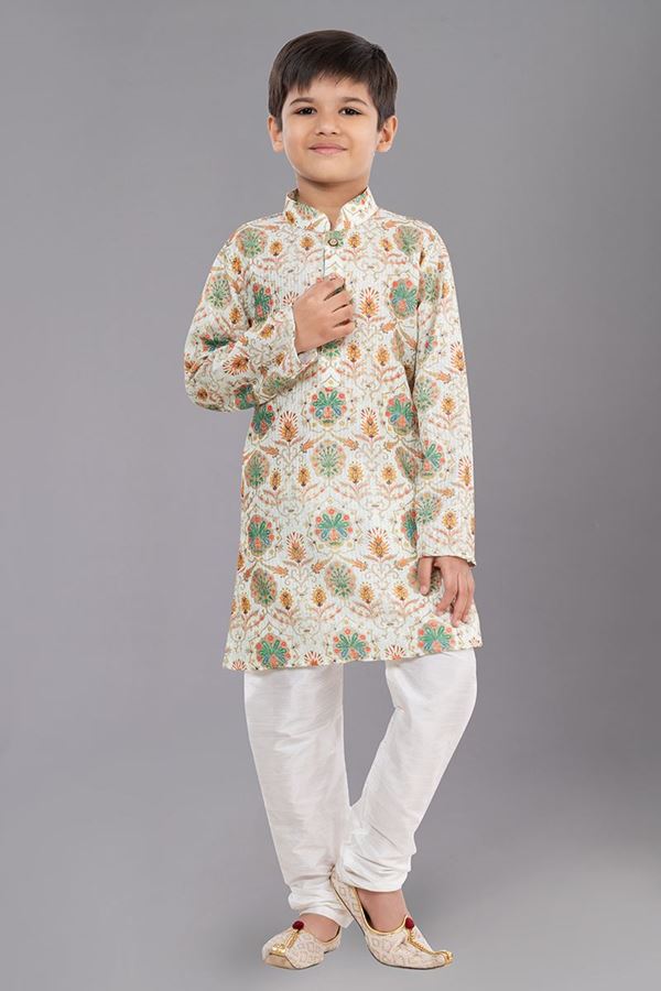 Picture of Amazing Designer Kid’s Kurta Pajama for Engagement, Festivals, Sangeet, and Parties