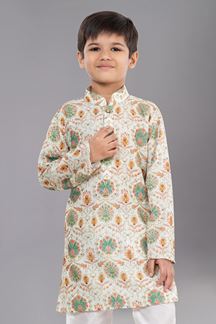 Picture of Amazing Designer Kid’s Kurta Pajama for Engagement, Festivals, Sangeet, and Parties
