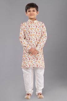 Picture of  Marvelous Designer Kid’s Kurta Pajama for Engagement, Festivals, Sangeet, and Parties