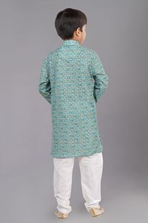 Picture of Fancy Designer Kid’s Kurta Pajama for Engagement, Festivals, Sangeet, and Parties