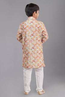 Picture of Captivating Designer Kid’s Kurta Pajama for Engagement, Festivals, Sangeet, and Parties