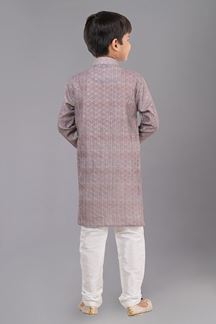 Picture of Spectacular Designer Kid’s Kurta Pajama for Engagement, Festivals, Sangeet, and Parties