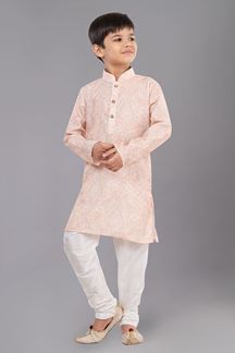 Picture of Appealing Designer Kid’s Kurta Pajama for Engagement, Festivals, Sangeet, and Parties