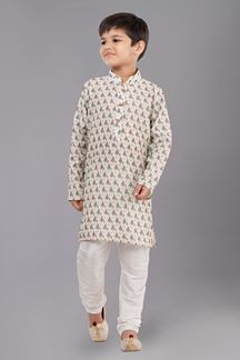 Picture of Fashionable Designer Kid’s Kurta Pajama for Engagement, Festivals, Sangeet, and Parties