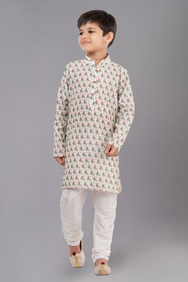 Picture of Fashionable Designer Kid’s Kurta Pajama for Engagement, Festivals, Sangeet, and Parties