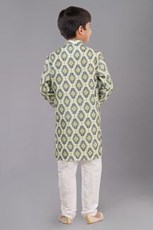 Picture of Delightful Designer Kid’s Kurta Pajama for Engagement, Festivals, Sangeet, and Parties