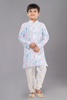 Picture of Exquisite Designer Kid’s Kurta Pajama for Engagement, Festivals, Sangeet, and Parties