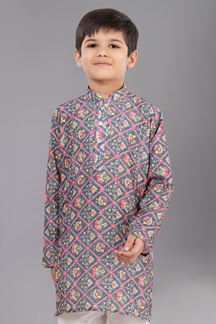 Picture of Charming Designer Kid’s Kurta Pajama for Engagement, Festivals, Sangeet, and Parties