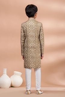 Picture of  Royal Designer Kid’s Kurta Pajama for Engagement, Festivals, Sangeet, and Parties