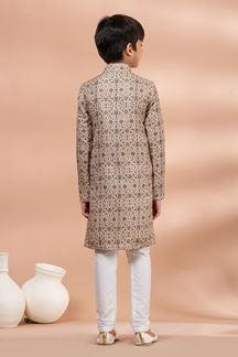 Picture of  Vibrant Designer Kid’s Kurta Pajama for Engagement, Festivals, Sangeet, and Parties