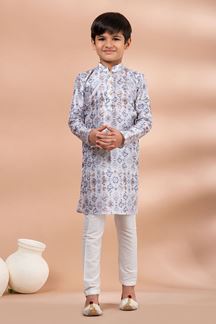 Picture of  Appealing Designer Kid’s Kurta Pajama for Engagement, Festivals, Sangeet, and Parties