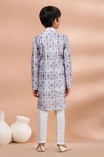 Picture of  Appealing Designer Kid’s Kurta Pajama for Engagement, Festivals, Sangeet, and Parties