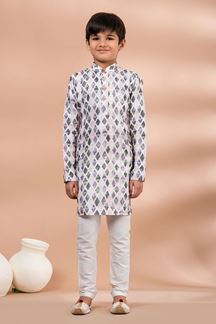 Picture of  Charismatic Designer Kid’s Kurta Pajama for Engagement, Festivals, Sangeet, and Parties