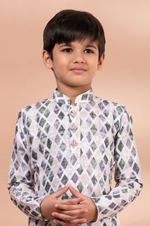 Picture of  Charismatic Designer Kid’s Kurta Pajama for Engagement, Festivals, Sangeet, and Parties