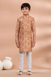 Picture of  Awesome Designer Kid’s Kurta Pajama for Engagement, Festivals, Sangeet, and Parties