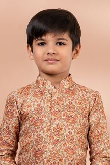 Picture of  Awesome Designer Kid’s Kurta Pajama for Engagement, Festivals, Sangeet, and Parties