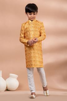 Picture of  Marvelous Designer Kid’s Kurta Pajama for Engagement, Festivals, Sangeet, and Parties