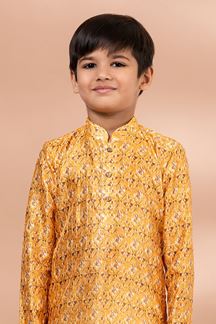 Picture of  Marvelous Designer Kid’s Kurta Pajama for Engagement, Festivals, Sangeet, and Parties