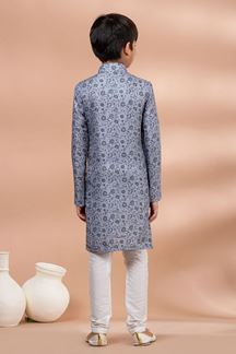 Picture of  Captivating Designer Kid’s Kurta Pajama for Engagement, Festivals, Sangeet, and Parties