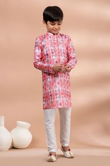 Picture of  Fancy Designer Kid’s Kurta Pajama for Engagement, Festivals, Sangeet, and Parties