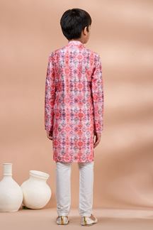 Picture of  Fancy Designer Kid’s Kurta Pajama for Engagement, Festivals, Sangeet, and Parties