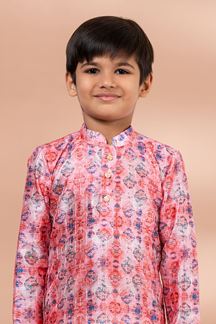 Picture of  Fancy Designer Kid’s Kurta Pajama for Engagement, Festivals, Sangeet, and Parties