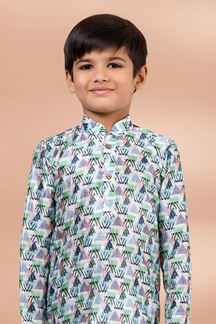 Picture of  Dashing Designer Kid’s Kurta Pajama for Engagement, Festivals, Sangeet, and Parties