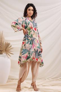 Picture of Charismatic Multi Designer Kurtis for Festivals, Sangeet, and Parties