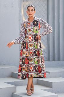 Picture of Impressive Multi Designer Indo-Western Outfit for Sangeet and Parties