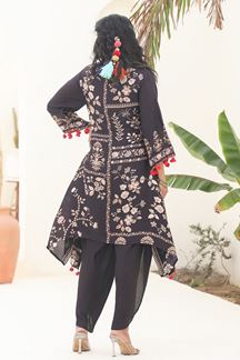 Picture of Enticing Blue Designer Kurtis for Festivals, Sangeet, and Parties