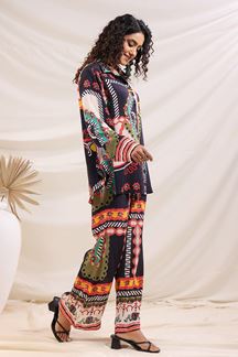 Picture of Spectacular Multi Designer Co-Ord Set for Festivals, Sangeet, and Parties