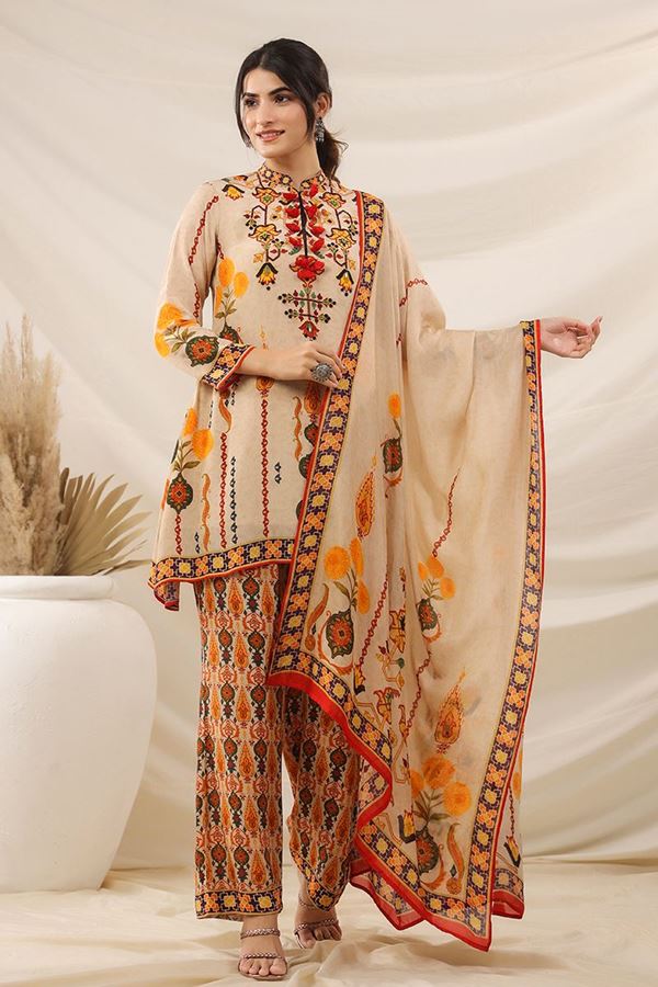 Picture of Lovely Multi Designer Co-Ord Set for Festivals, Sangeet and Parties