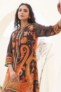Picture of Charming Brown Designer Co-Ord Set for Festivals, Sangeet, and Parties