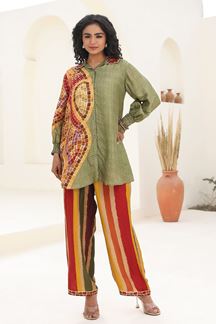 Picture of Exuberant Multi Designer Co-Ord Set for Festivals, Sangeet and Parties